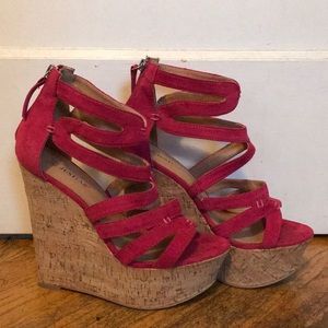 Justfab Wedges size 7.5
